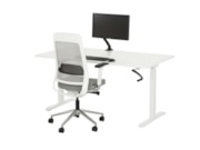 Zit-sta slinger bureau BASE02 Wit Zit-sta slinger bureau BASE02 Wit